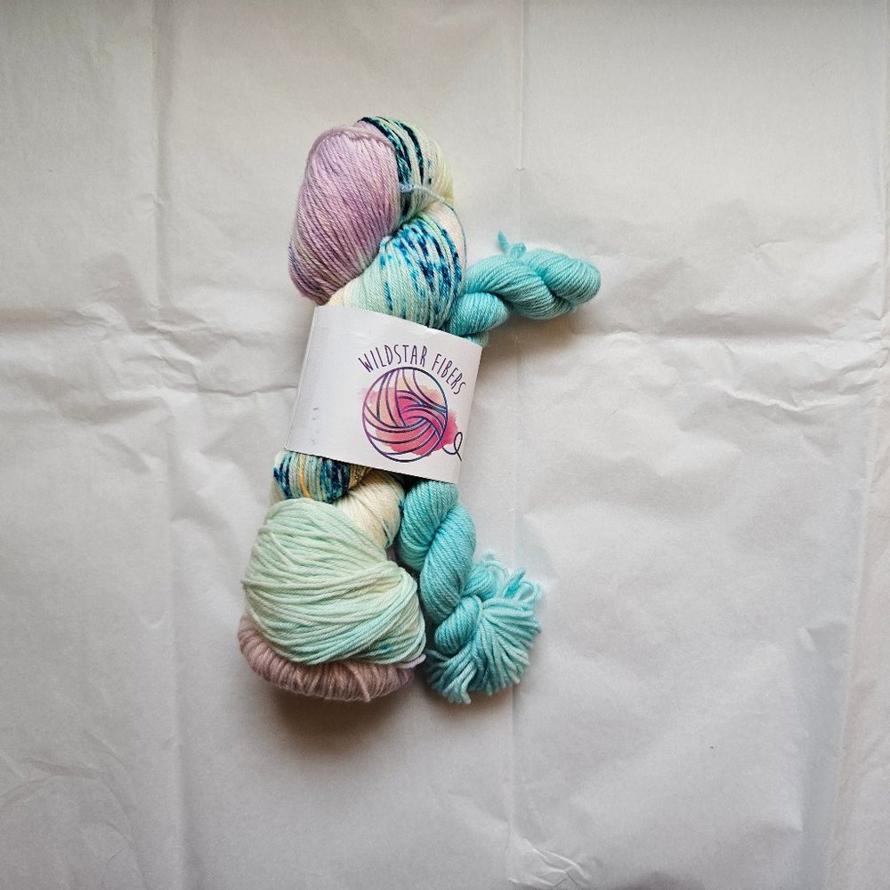 Yarn | Wildstar Fibers - Summer Splash Sock Set